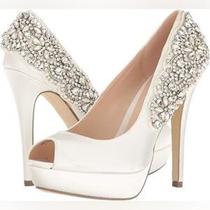 Paradox London Pink Indulgence Embellished heels
